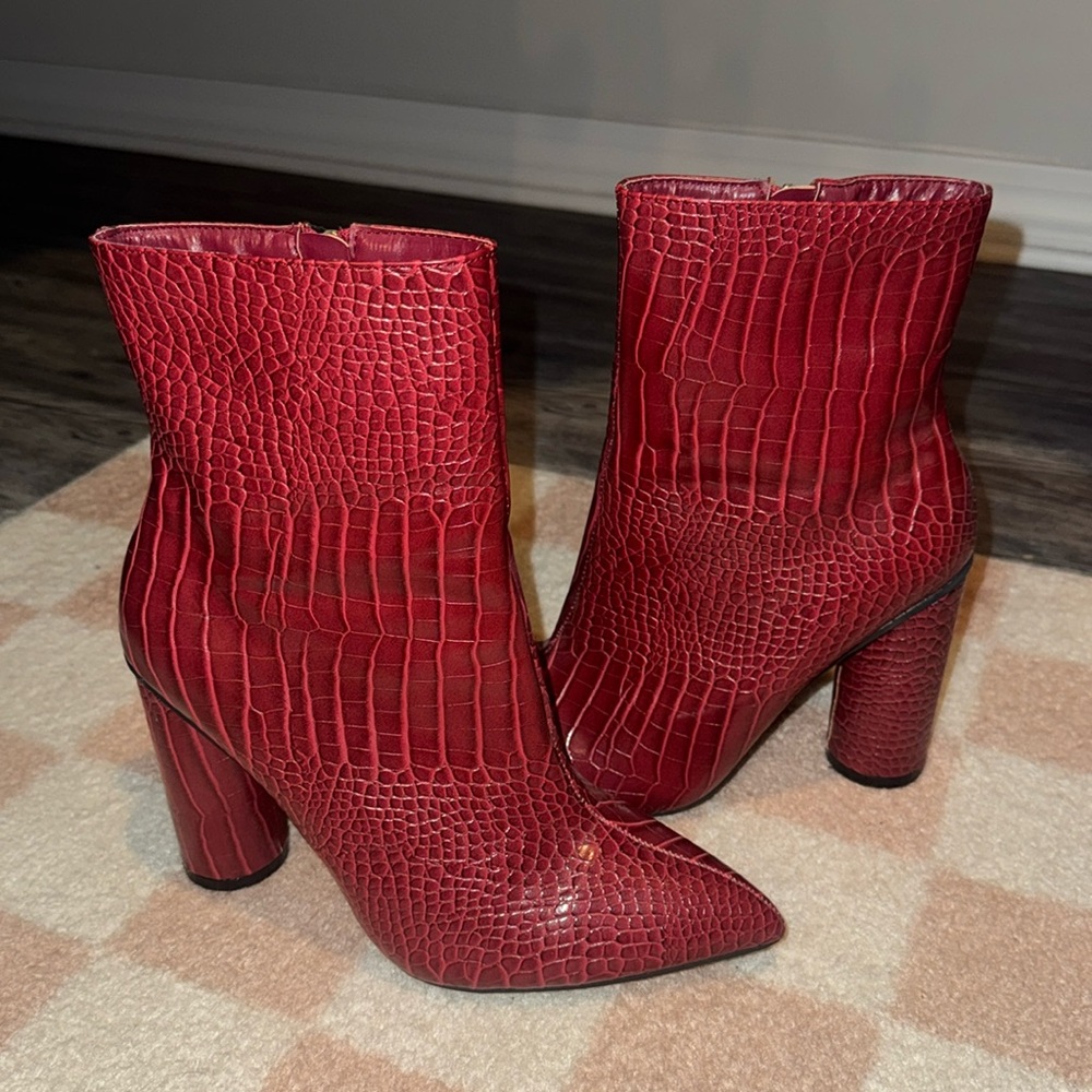 Snakeskin Boots